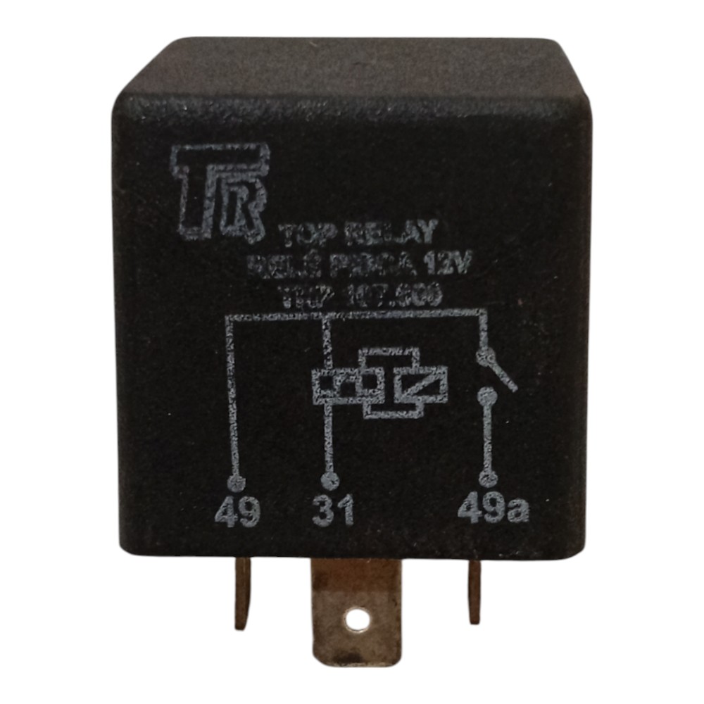 Rele Auxiliar Automotivo 4 Pinos Universal 12v