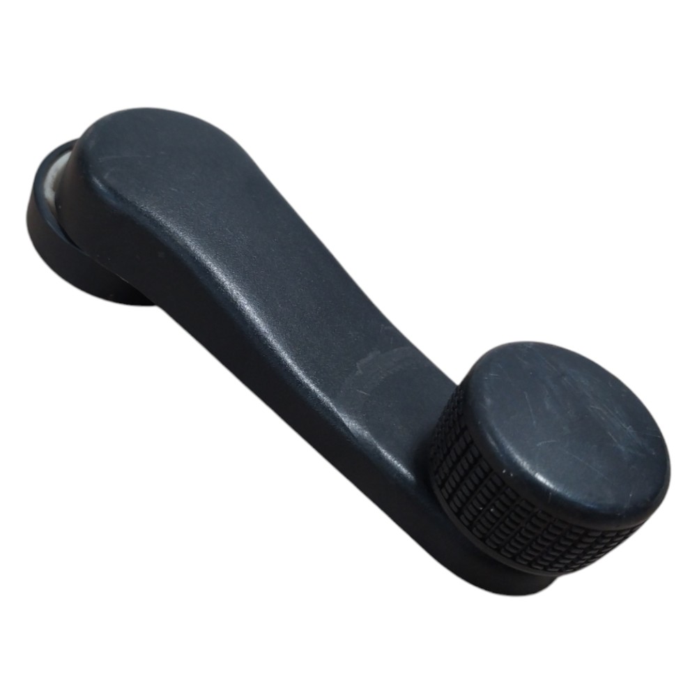 Manivela Abertura Vidro Porta Gol Parati G3 99 2000 A 2005 Preto