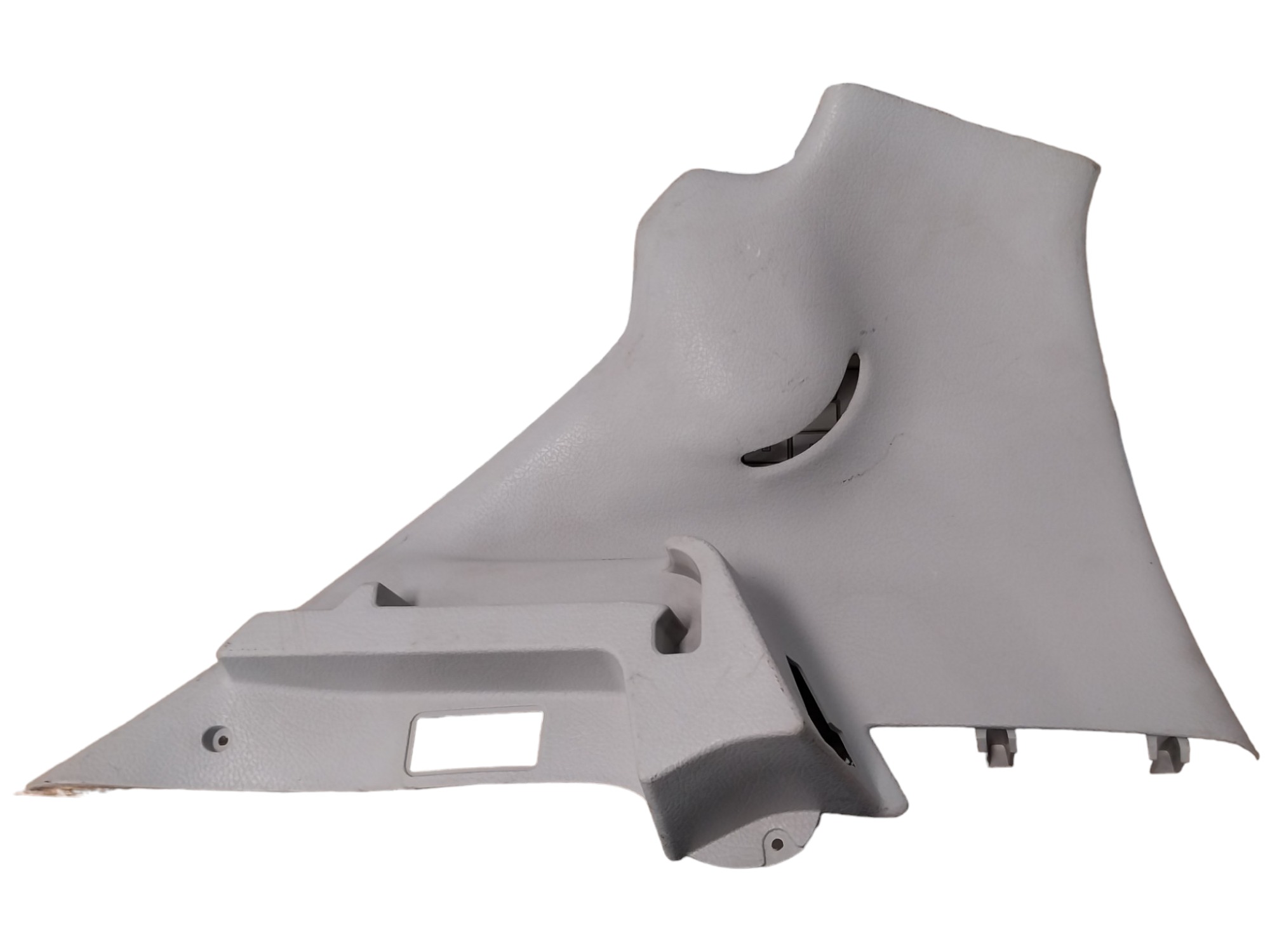 Acabamento Tampão Bagagito Esquerdo Peugeot 206 2000 A 2008  Branco 3