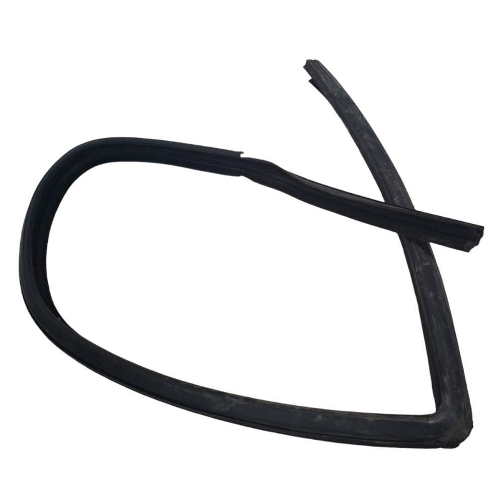 Borracha Canaleta Vidro Traseiro Direito Palio 97 2000 2012 Preto 2