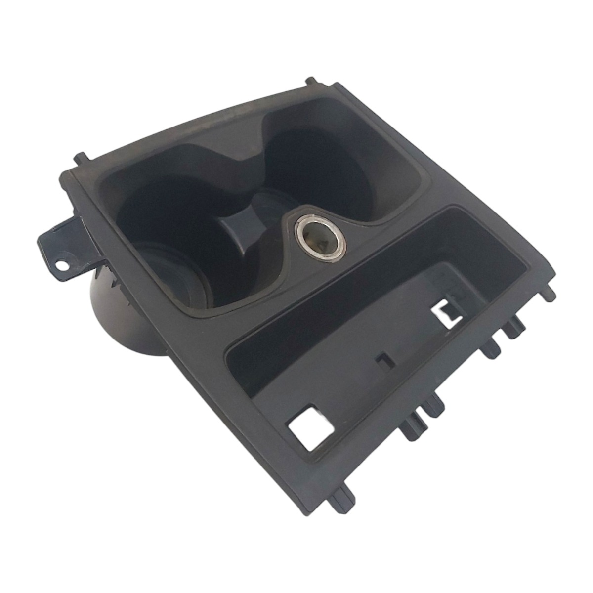 Acabamento Porta Copo Console Bmw 116 118 120 125 F20 2015 Preto 2