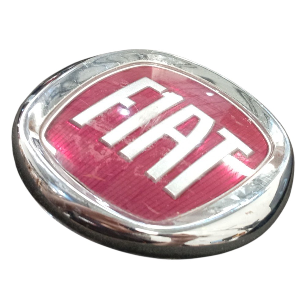 Emblema Grade Fiat Vermelho Palio Siena Strada Mobi Uno Vermelho 2