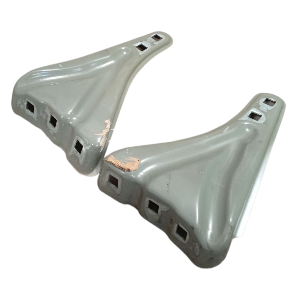 Par Travessa Reforço Longarina Fiat Uno 2010 2012 2014 2018 5