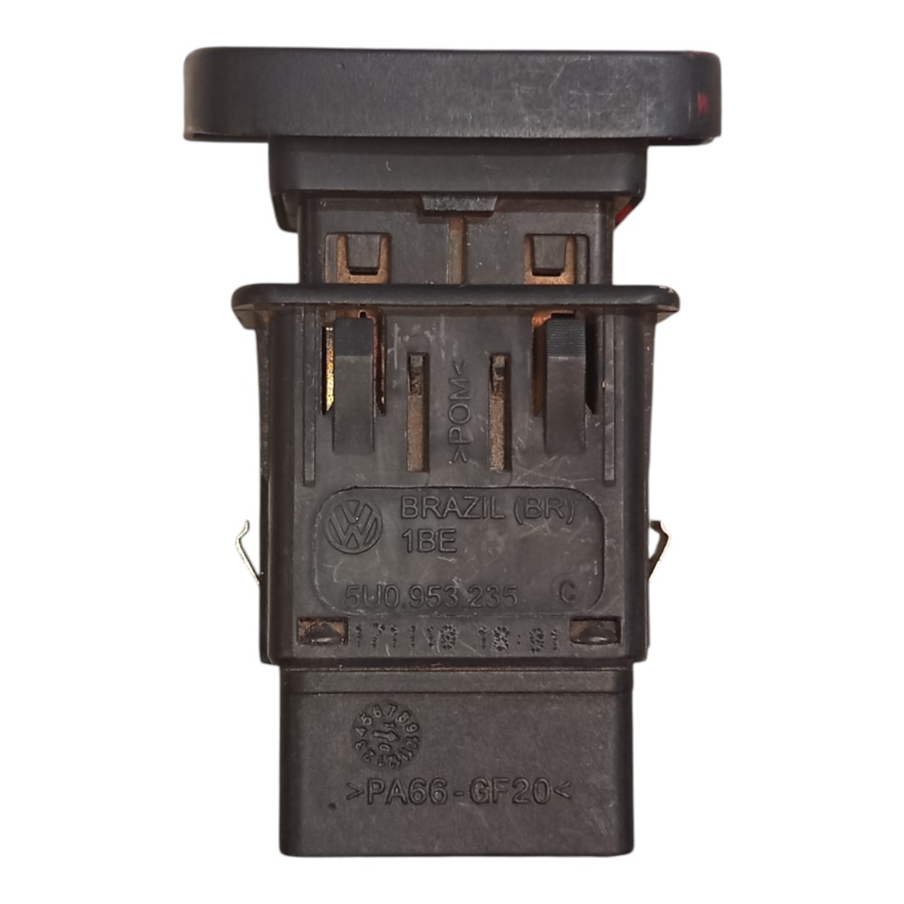 Botão Interruptor Pisca Alerta Gol Saveiro G5 2008 2010 2013 3