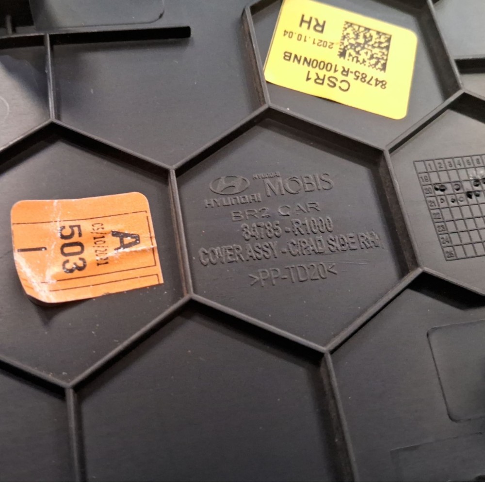 Acabamento Direito Painel Hyundai Hb20 2020 2021 2022 3