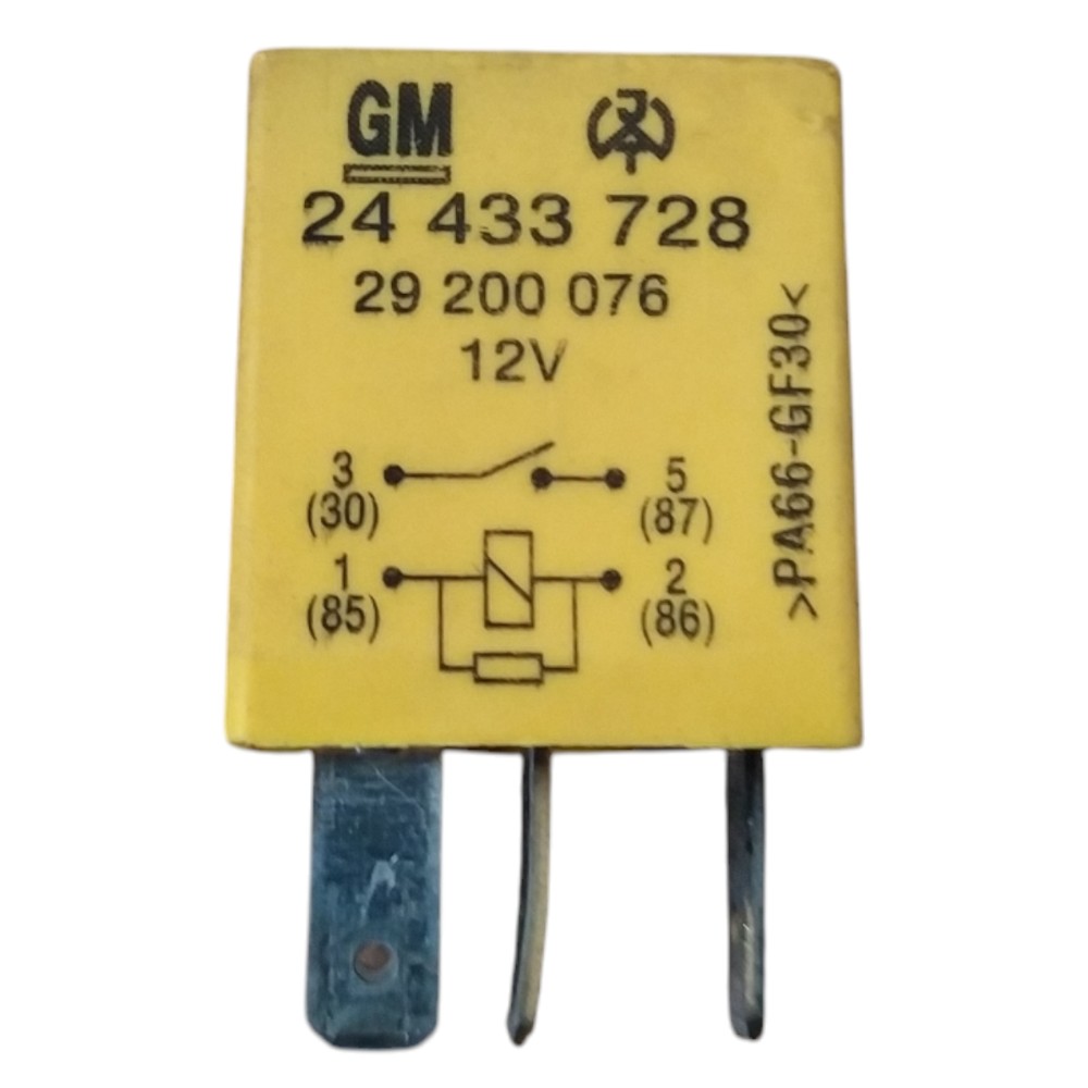 Relé Auxiliar Gm Astra Vectra 97 99 2000 2002 2005 24433728 1