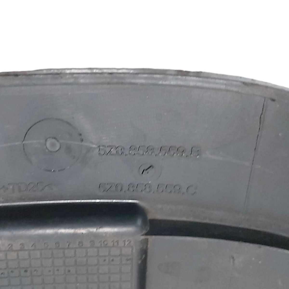 Moldura Inferior Coluna Direção Fox Gol Spacefox 2004 A 2013 6