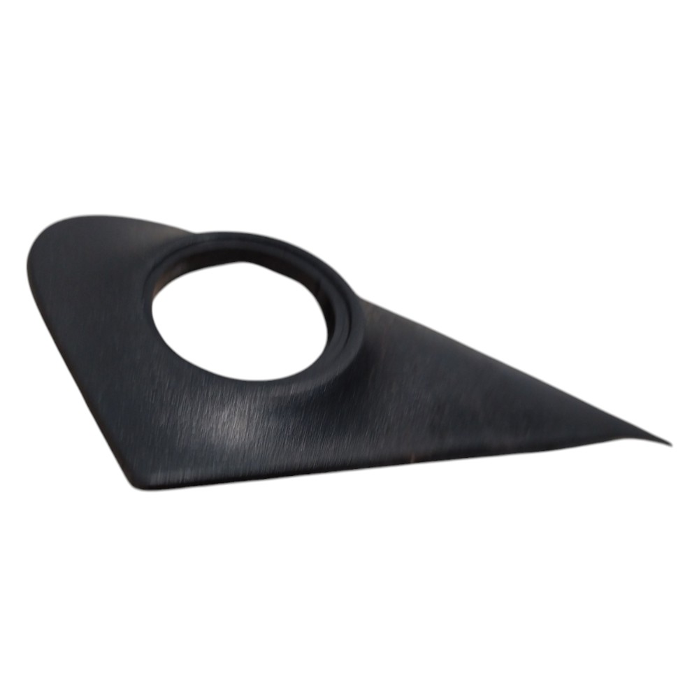 Acabamento Externo Retrovisor Esquerdo Uno 91 99 2000 A 2004 Preto 2