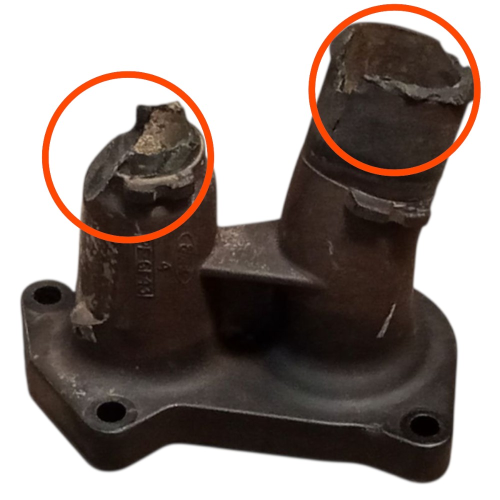Tubo Flange Arrefecimento Fiesta Focus Puma 2000 A 2023 2