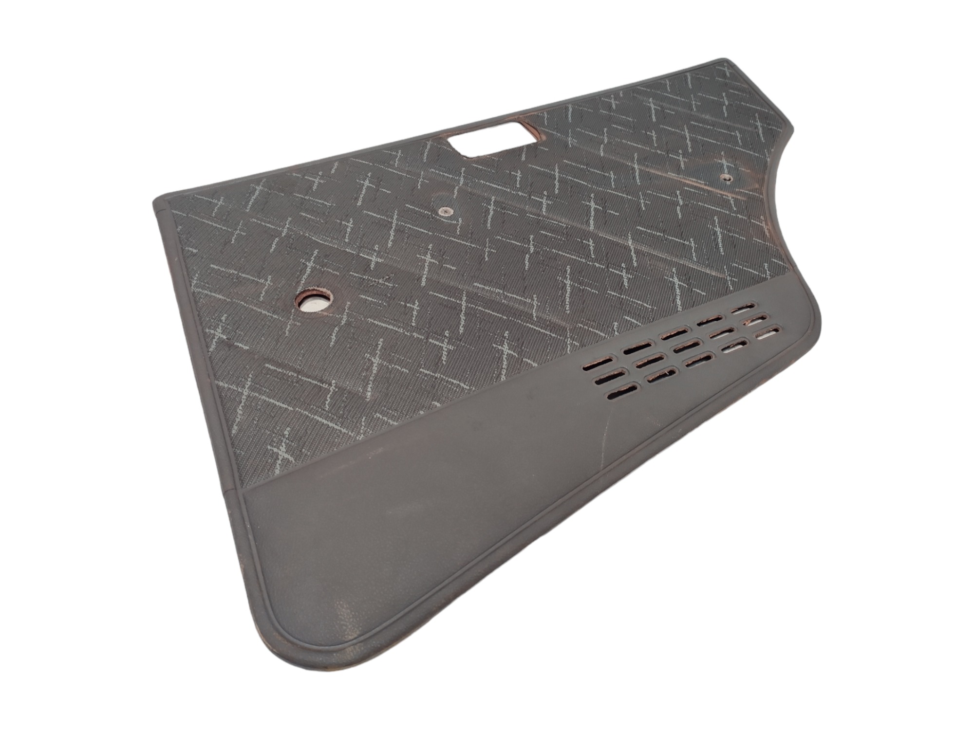 Forro Porta Traseira Direita Fiat Uno Mille Fire 2004 A 2010 Preto 3