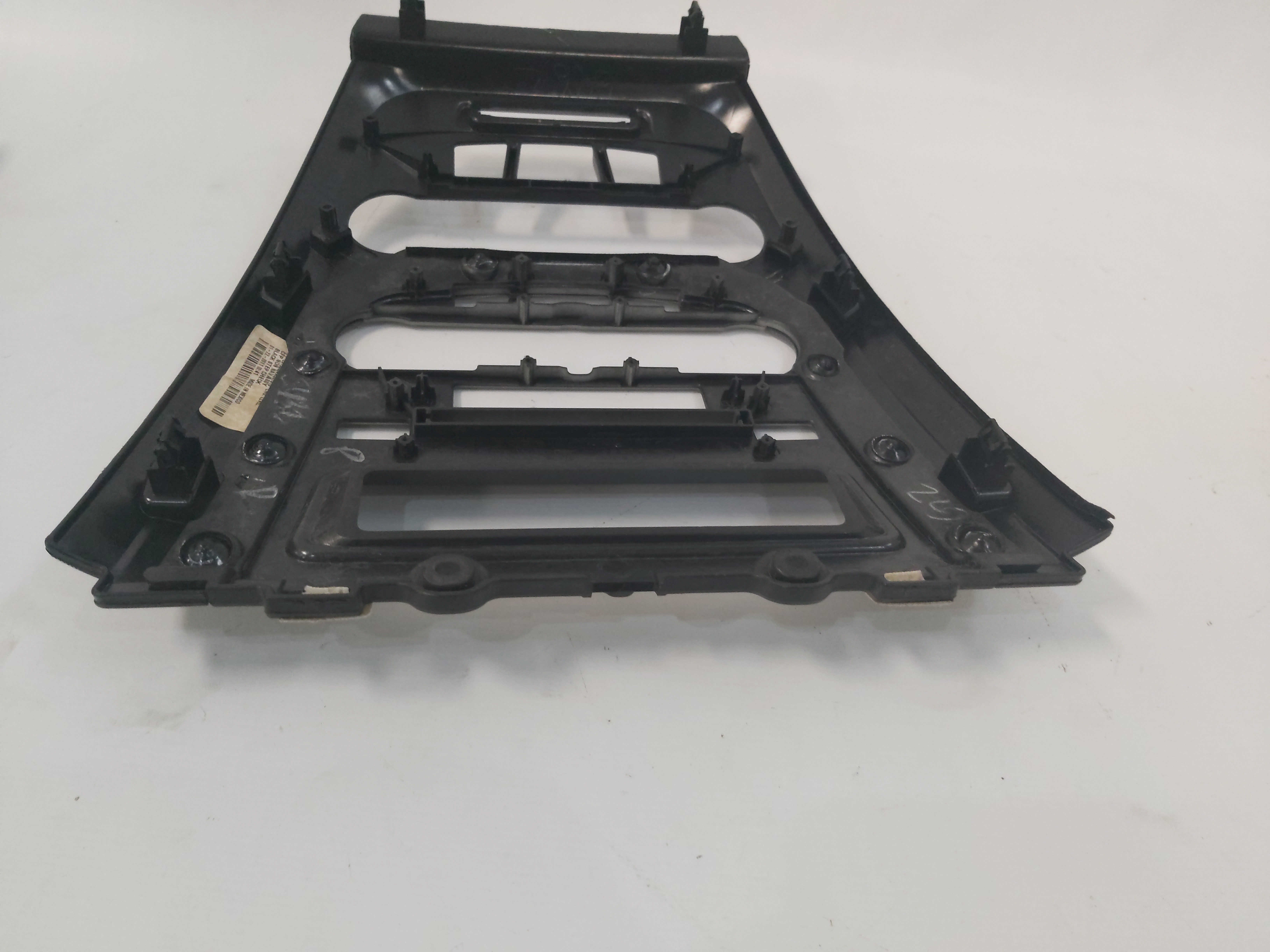 Moldura Painel Central Botões Rádio Ar Ford Fusion 09 A 12 Cinza 6