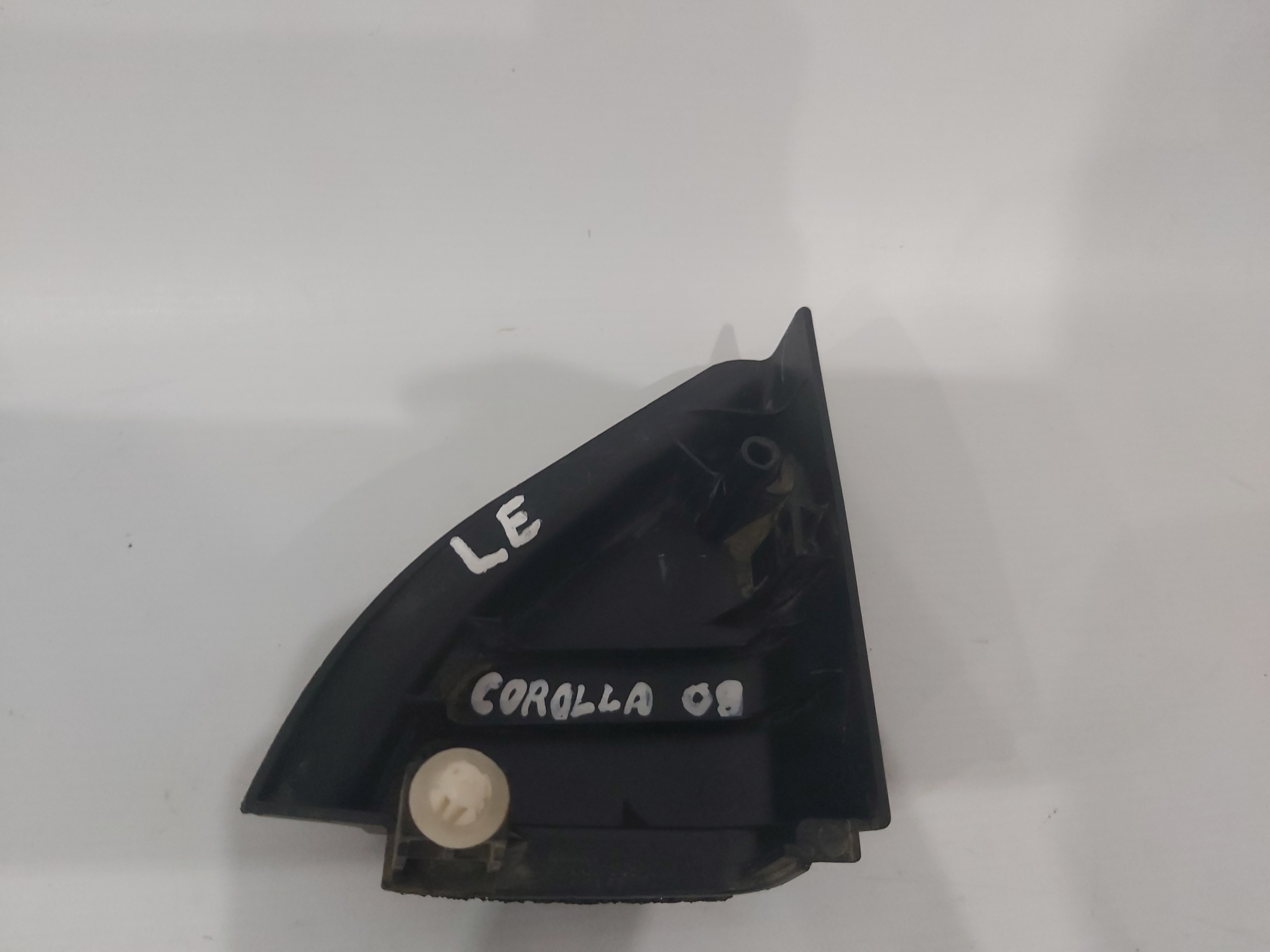 Acabamento Interno Retrovisor Esq Toyota Corolla 2009 A 2013 Preto 2