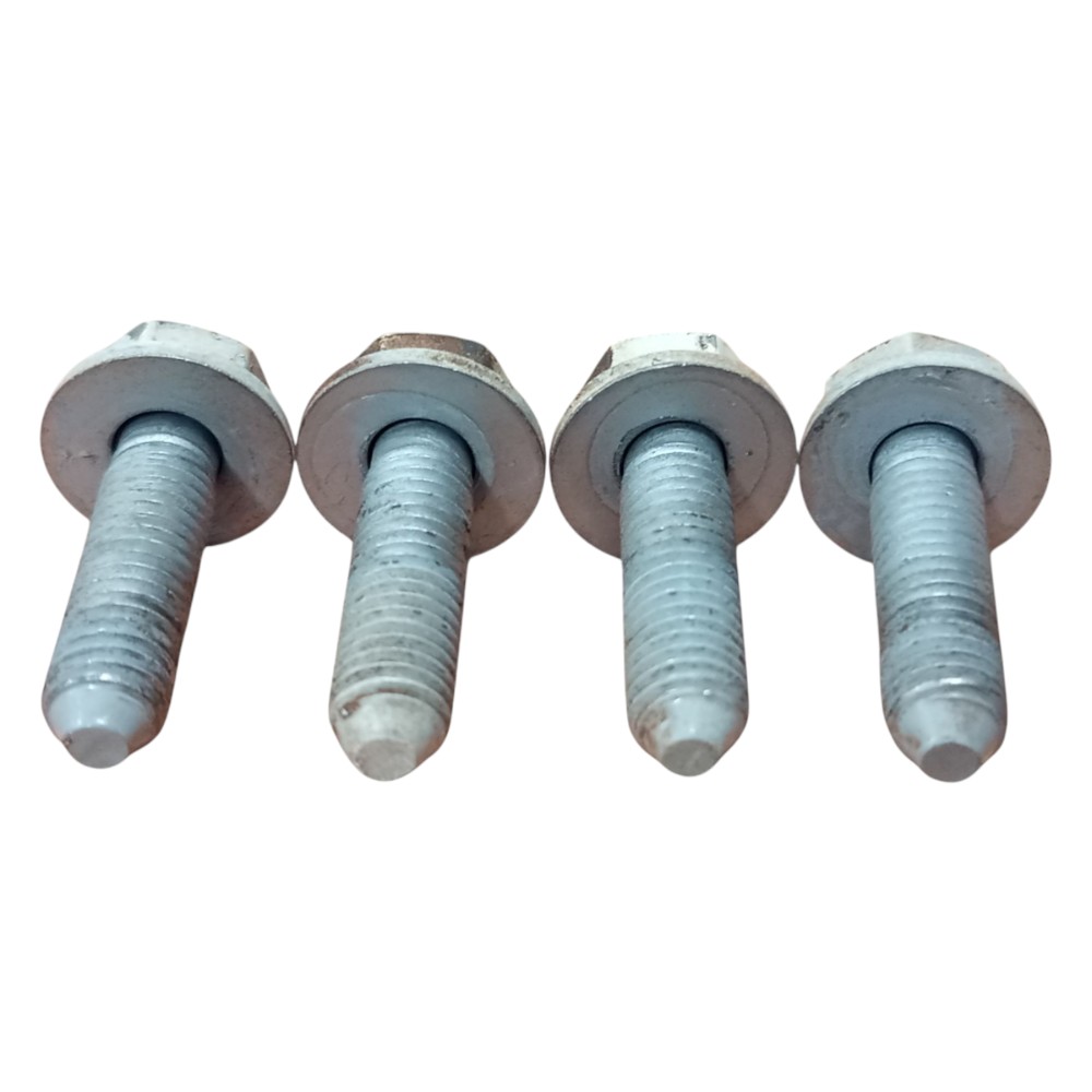 Kit 4 Parafusos Dobradiça Porta Peugeot 206 2001 2002 A 2008 5