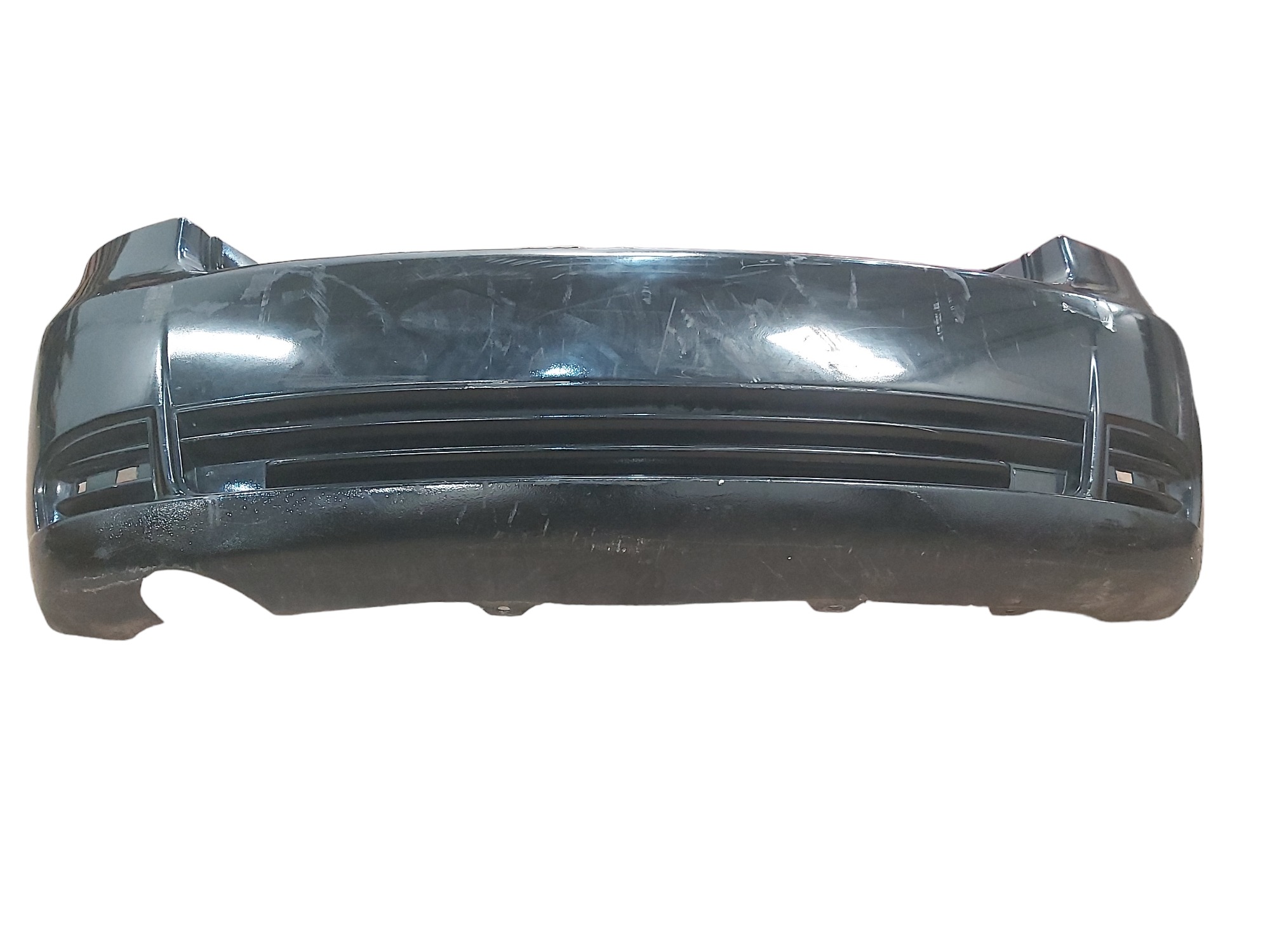 Moldura Milha Parachoque Traseiro Palio 2004  2012 Detalhe Preto Ambos Os Lados 2