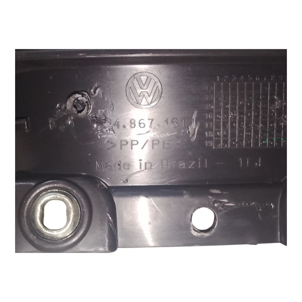 Puxador Interno Porta Traseira Esquerdo Vw Gol 2004 6