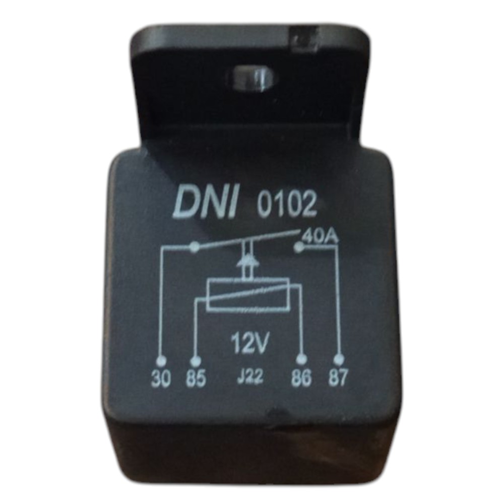 Relé Auxiliar Automotivo 12v C Suport
