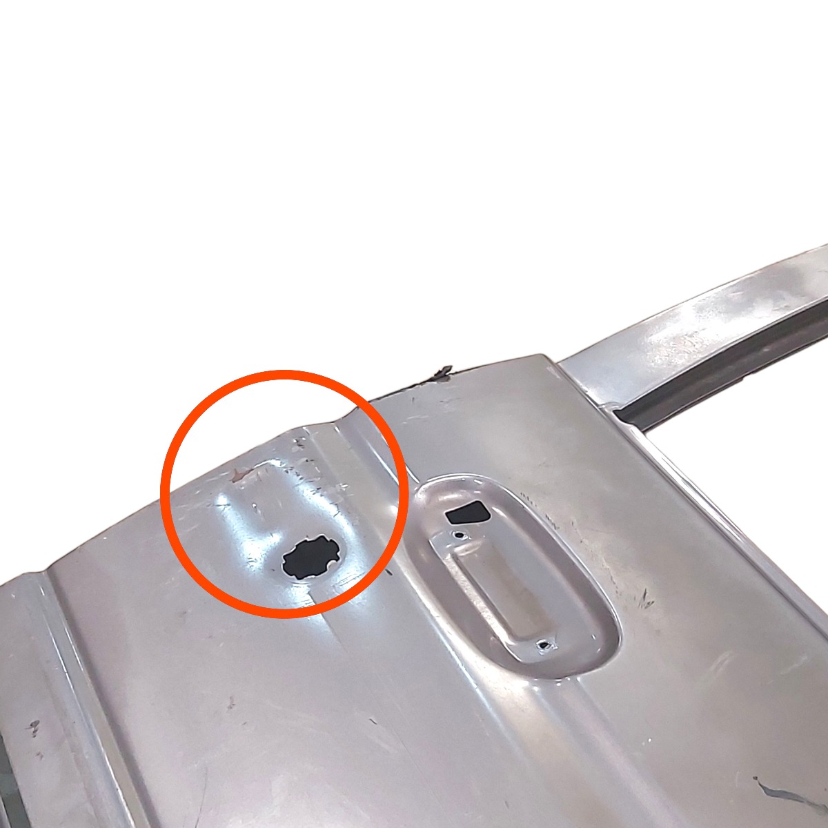 Porta Dianteira Direita Ford Escort 97 98 99 2000 01 2002 4p Dianteira Esquerdo Prateado 3