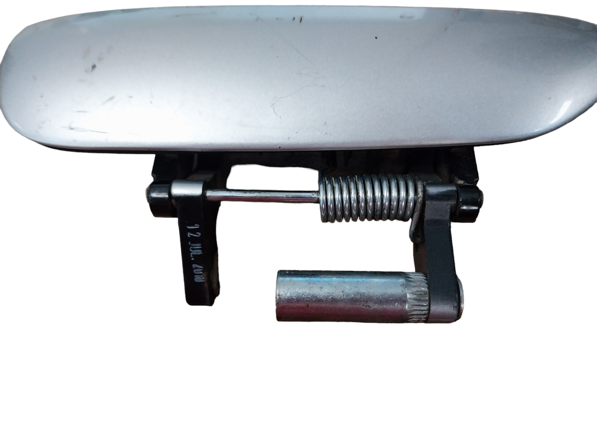 Maçaneta Externa Traseira Esquerda Honda New Fit 2009 A 2014 Prata Traseira 3