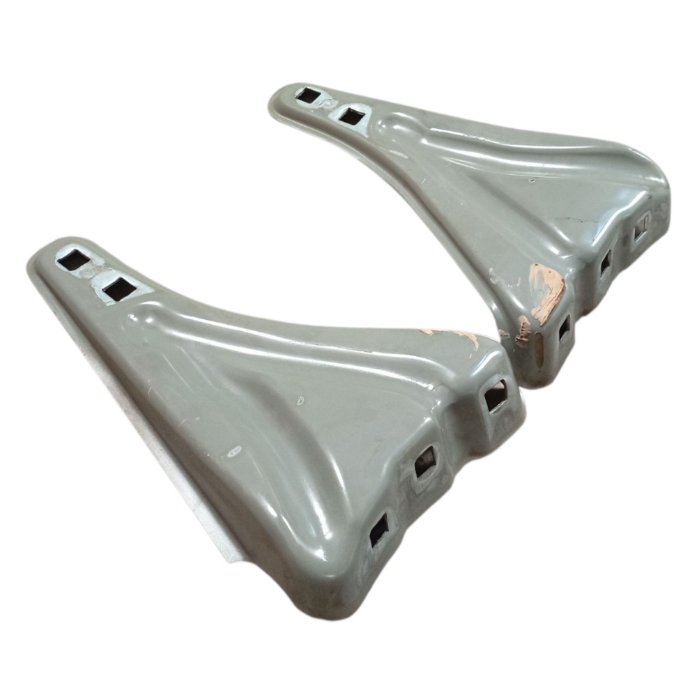 Par Travessa Reforço Longarina Fiat Uno 2010 2012 2014 2018 3