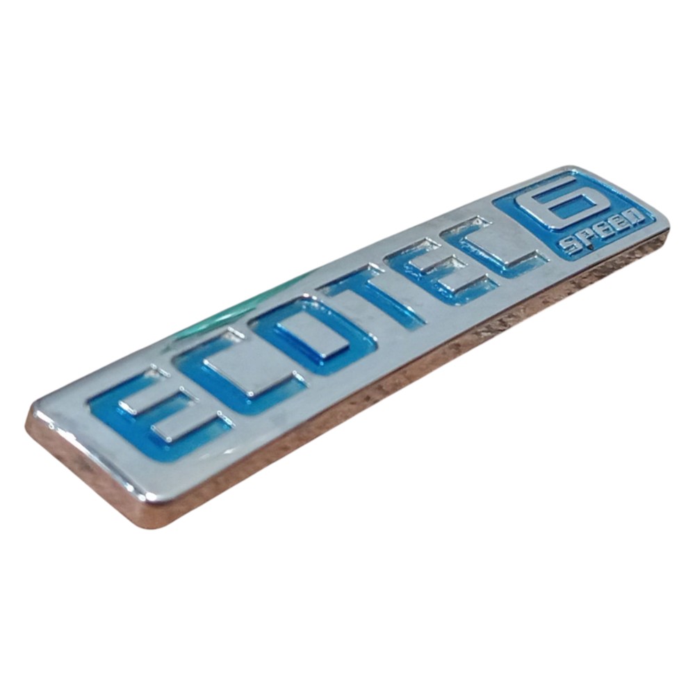 Emblema Ecotec 6 Speed Tampa Traseira Cruze Original 2