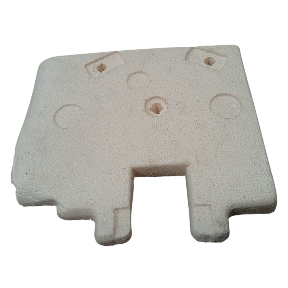 Moldura Isopor Capa Coluna Direção Peugeot 206 2001 A 2008 Branco 6