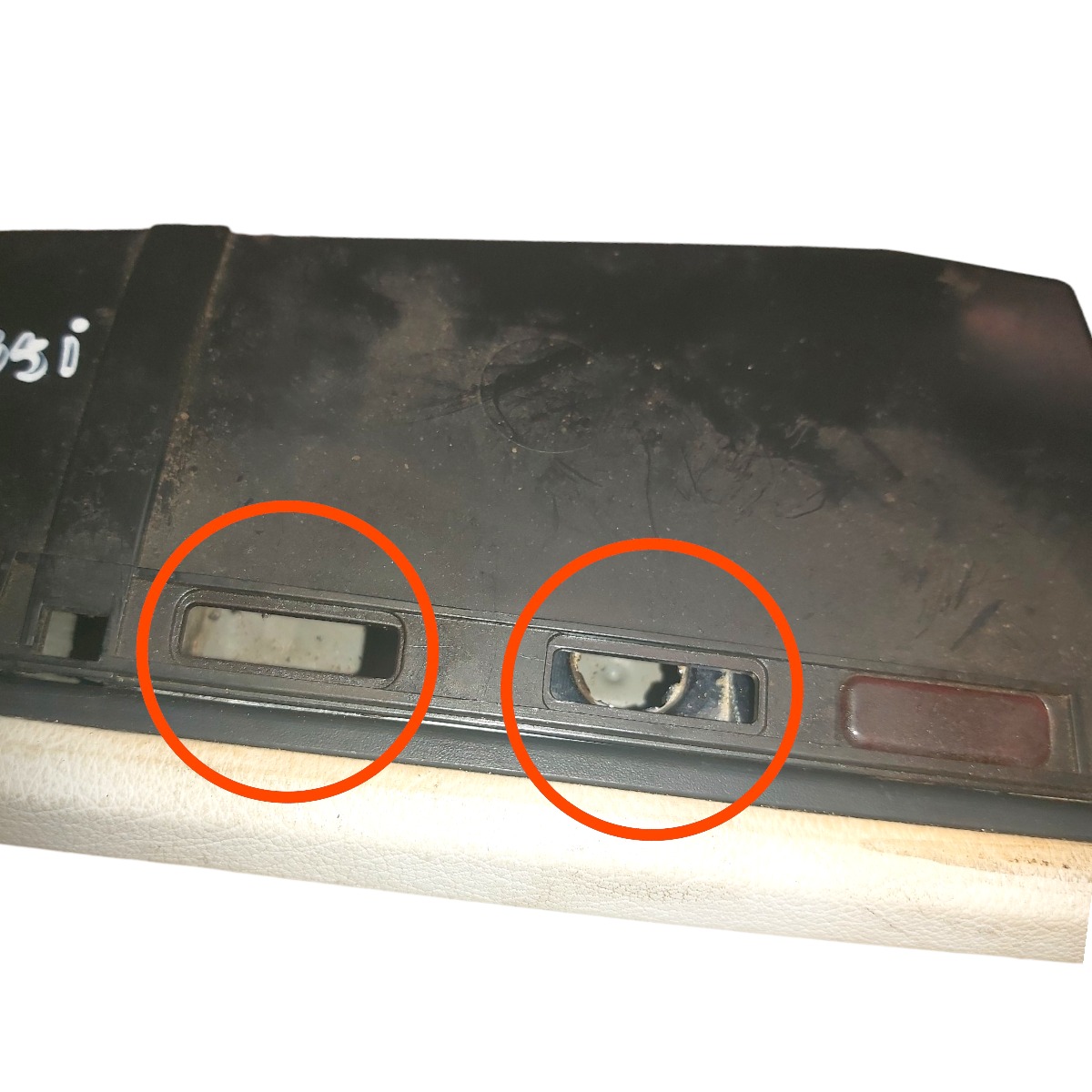 Cinzeiro Painel Central Bmw Série 5 E34 535i 87 88 89 A 95 2