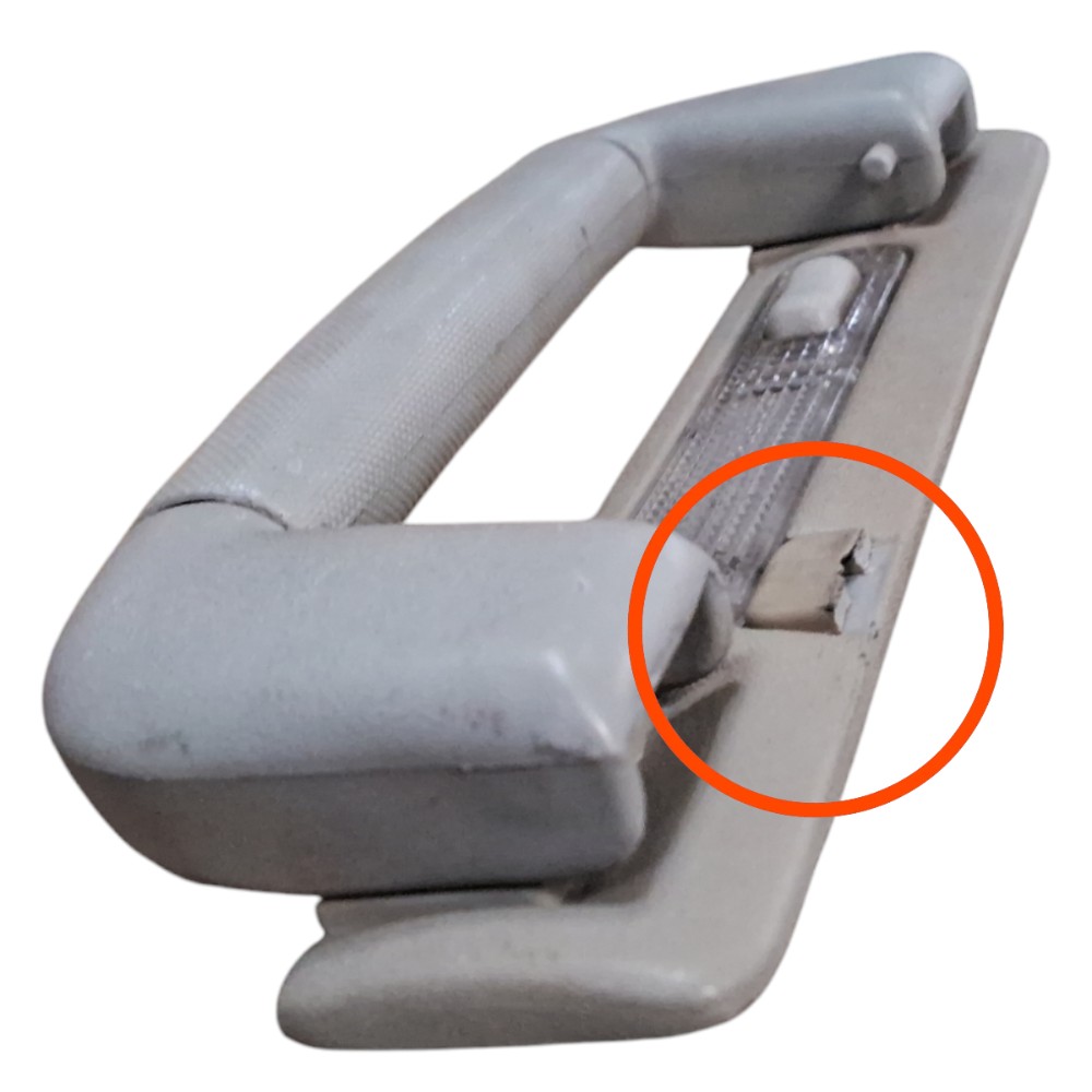 Alça Apoio Teto Pqp Luz Cortesia Vectra 97 2000 2005 Detalhe 2