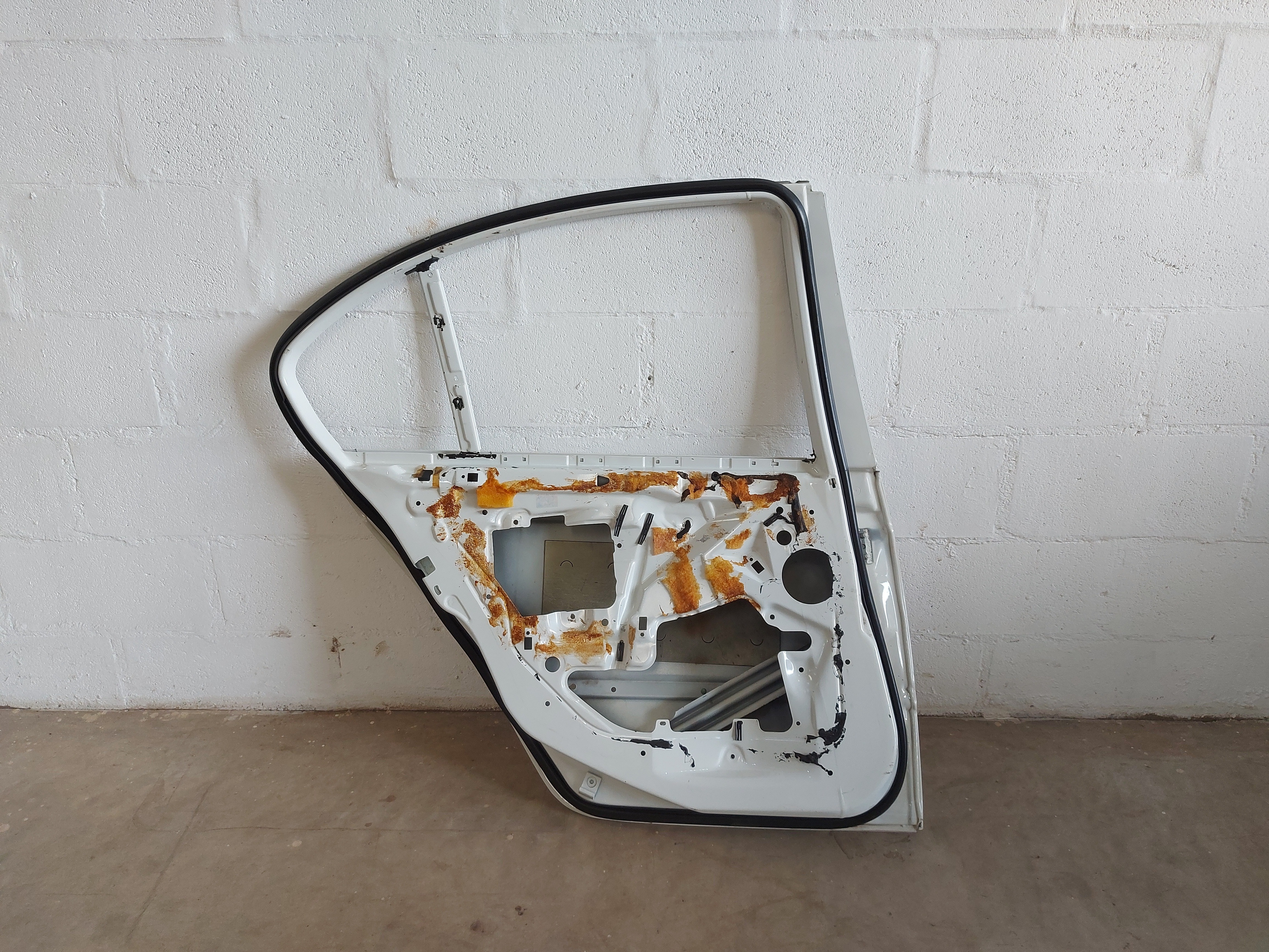 Porta Traseira Esquerda Bmw E46 330 328 325 323 320 Traseira Esquerdo Branco 4