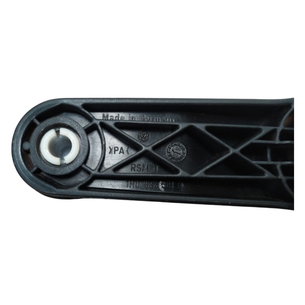 Manivela Abertura Vidro Porta Gol Parati G3 99 2000 A 2005 Preto 2