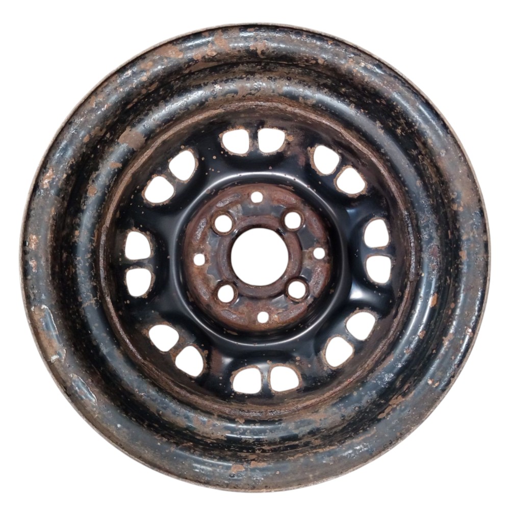 Roda Ferro Aro 13 Gol Parati Saveiro Voyage G2 G3 G4 94 2008 Preto 2