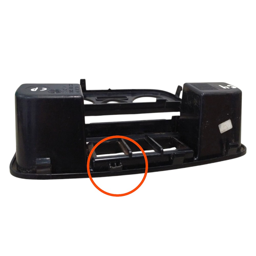 Moldura Painel Central Rádio Botões Gol G4 2005 2006 A 2008 2