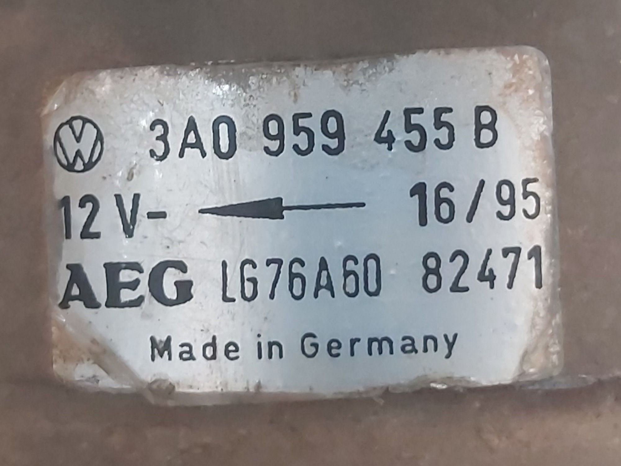 Ventoinha Com Motor Radiador Passat Alemão 94 95 96 Detalhe 7