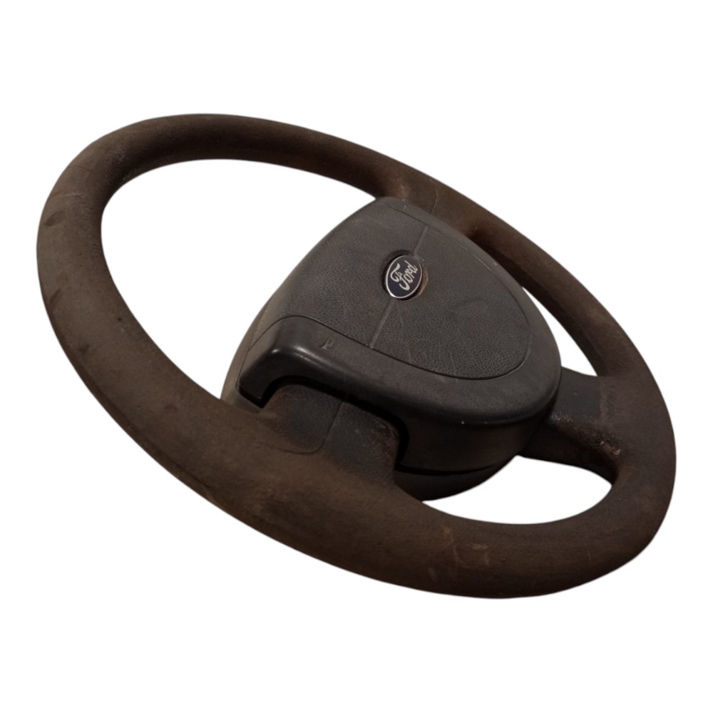 Volante Ford Fiesta 2005 2006 2007 2008 2009 Preto 3