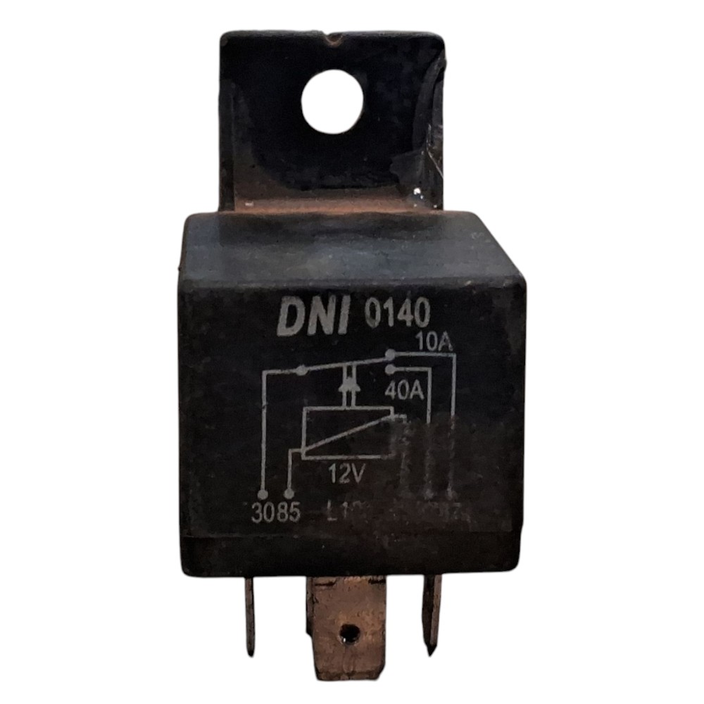 Rele Auxiliar Dni 140 10a 40a 5 Terminais 12 1