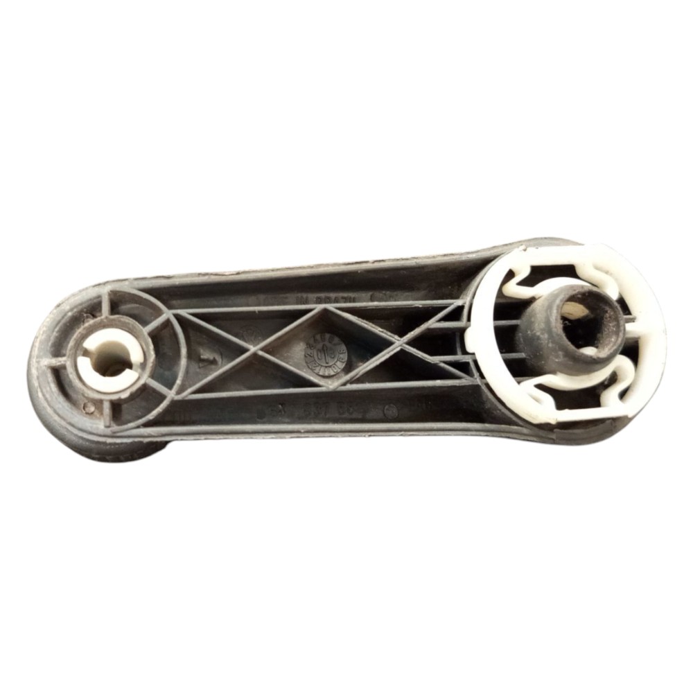Manivela Maçaneta Vidro Vw Gol G3 Parati 99 2000 2005 Preto 5