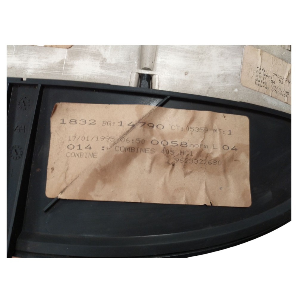 Painel Instrumentos Peugeot 405 87 88 89 90 92 97 9623322680 7