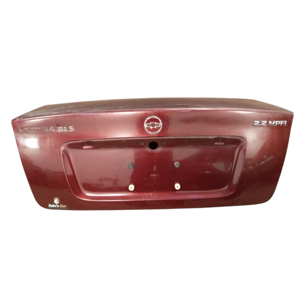 Fechadura Tampa Traseira Porta Malas Vectra 97 2005 Detalhe Vermelho