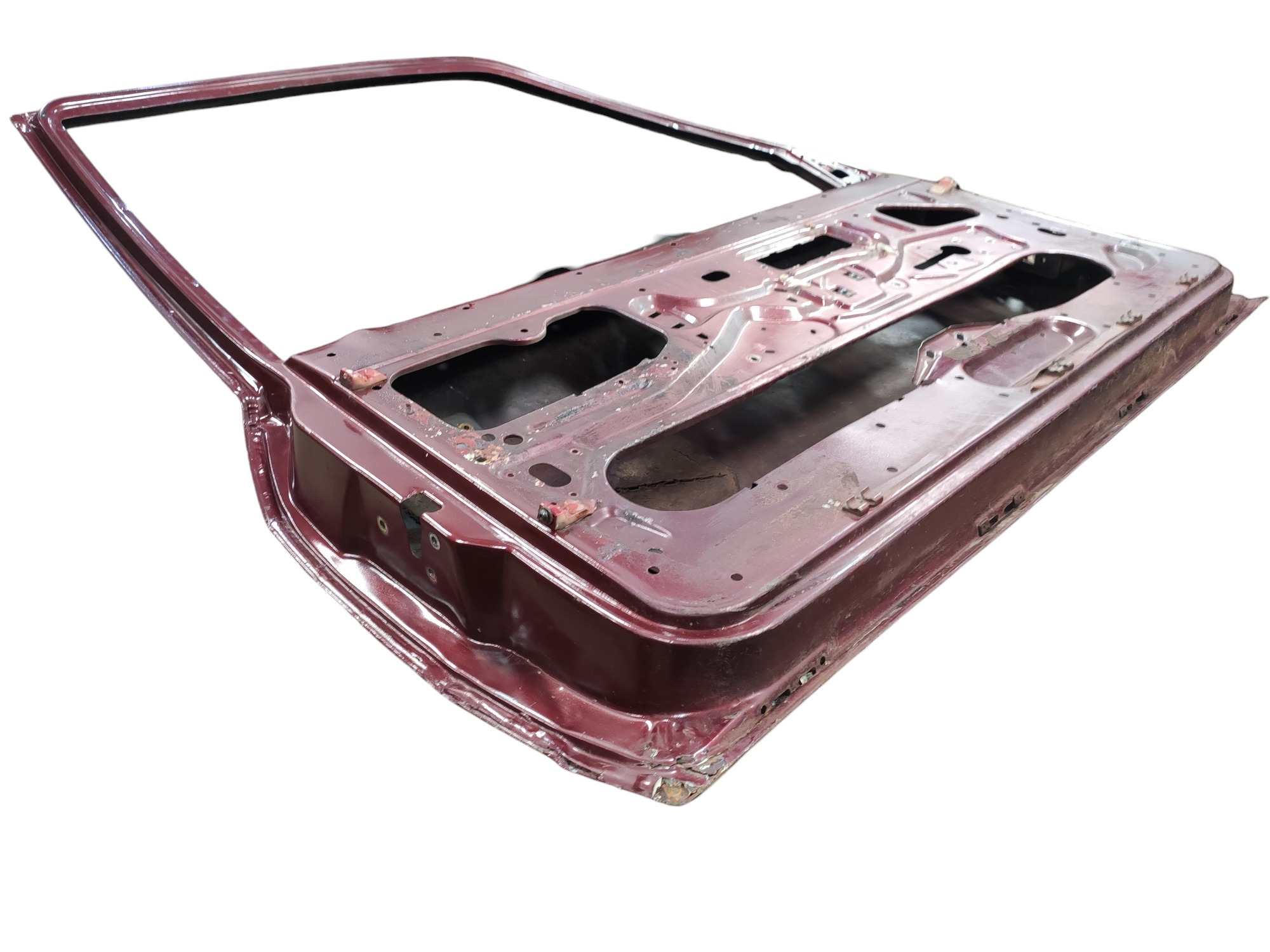 Porta Esquerdo Escort 2p 96 97 99 2001 2002 2003 Traseira Esquerdo Vermelho 8