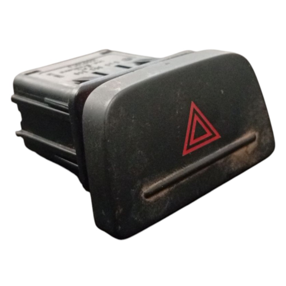 Capa Botão Pisca Alerta Vw Gol Saveiro Voyage 2013 2014 2015 Preto