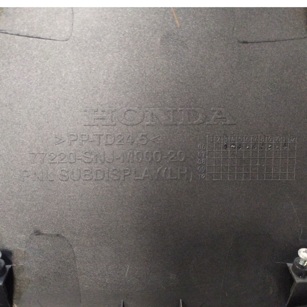 Moldura Painel Instrumentos New Civic 2006 2007 2008 A 2011 4