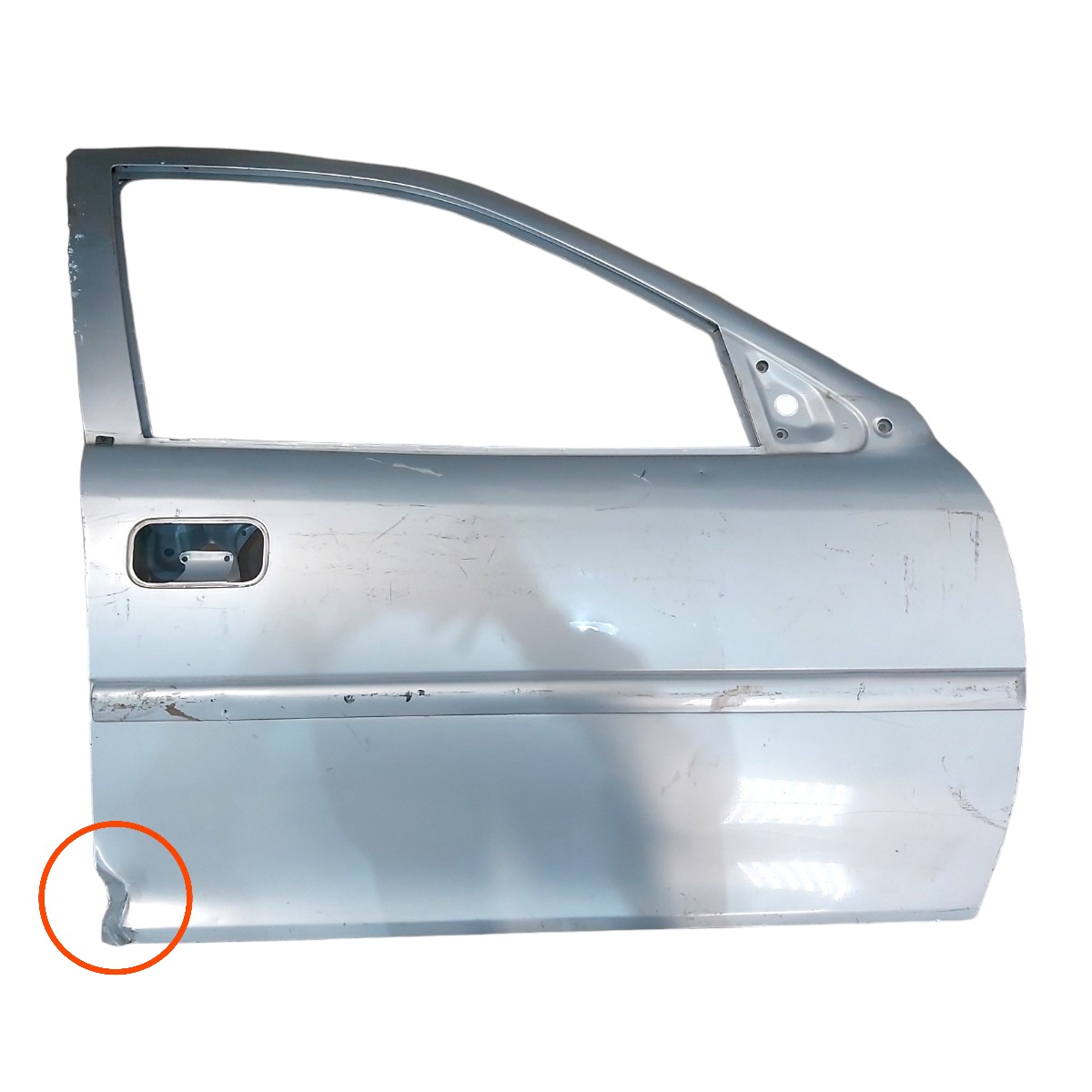 Porta Dianteira Direita Vectra 97 99 2000 A 2005 Detalhe Dianteira Direito Prateado 1