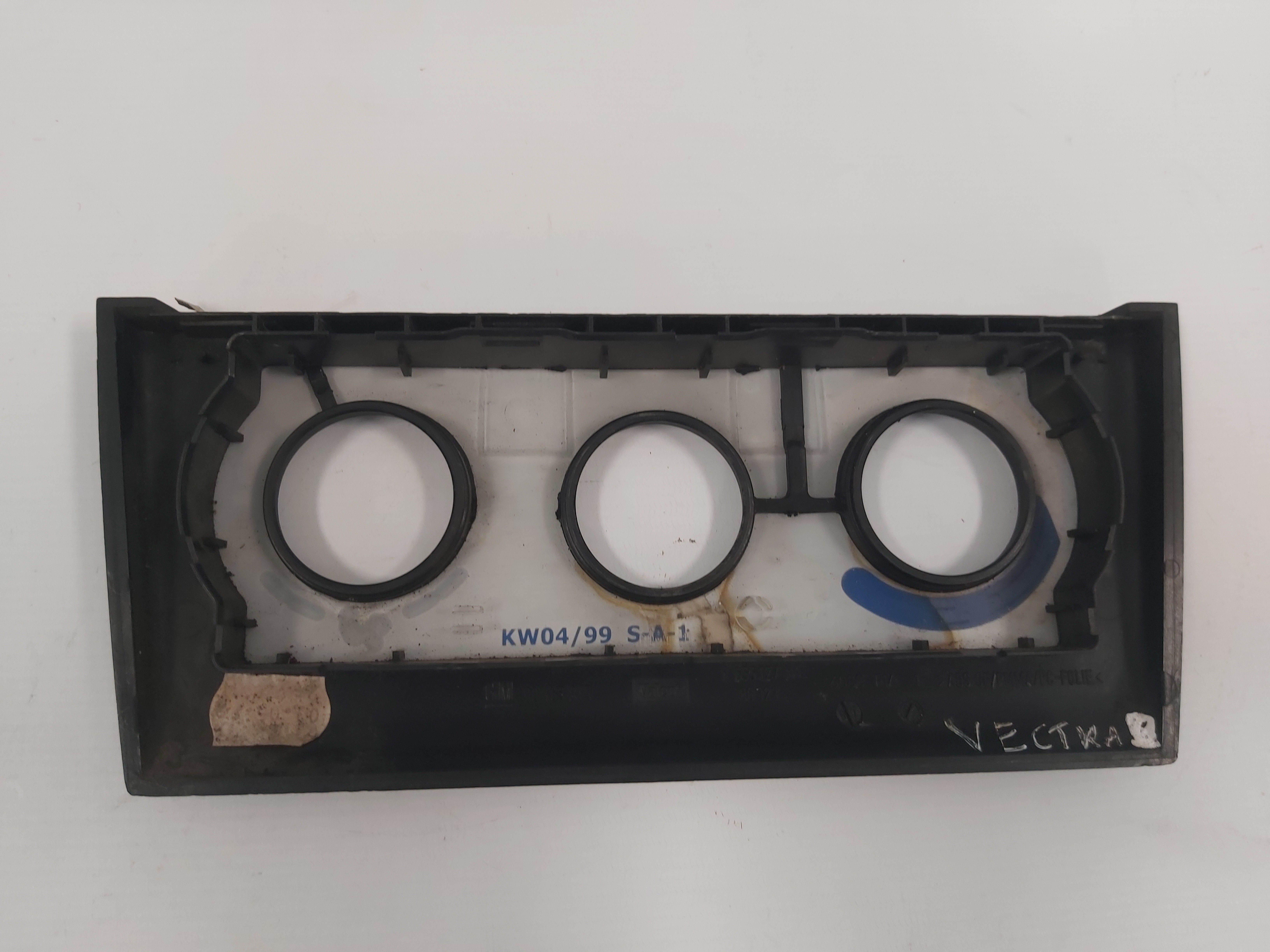 Moldura Painel Ar Condicionado Analógico Vectra 97 A 2005 8