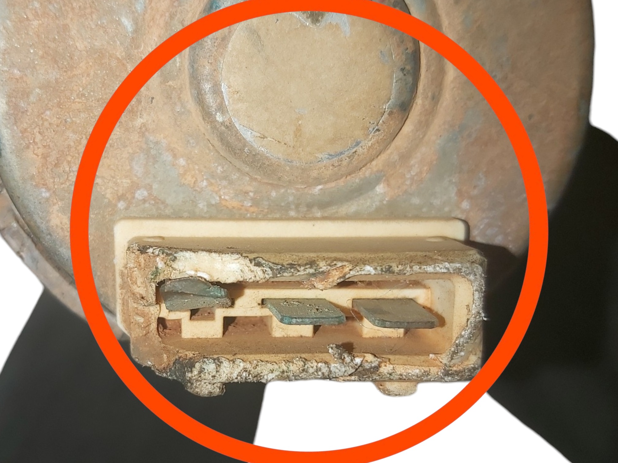 Ventoinha Com Motor Radiador Passat Alemão 94 95 96 Detalhe 2