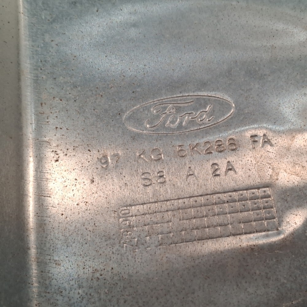 Defletor Térmico Escape Traseiro Ford Ka 2009 2010 2011 2012 5