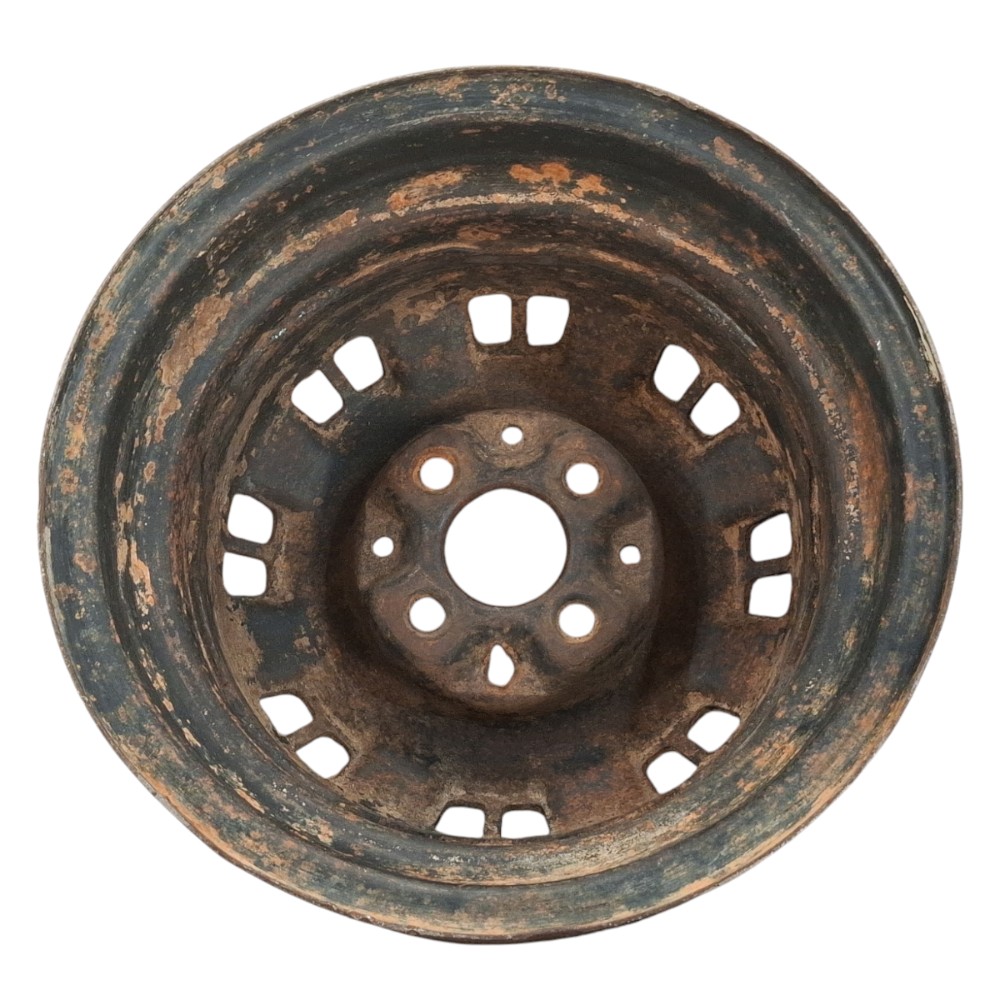 Roda Ferro Aro 13 Vw Gol Quadrado Voyage Saveiro 3056010251 7