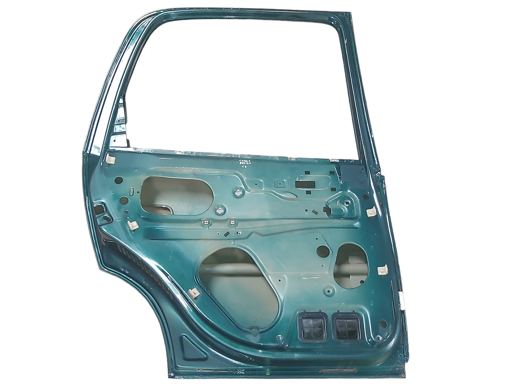Porta Traseira Esquerda Corsa Sedan Classic 95 A 2010 Traseira Esquerdo Verde 5