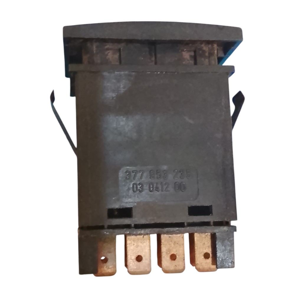 Botão Pisca Alerta Gol Parati Saveiro 99 2000 2001 A 2006 Preto 5