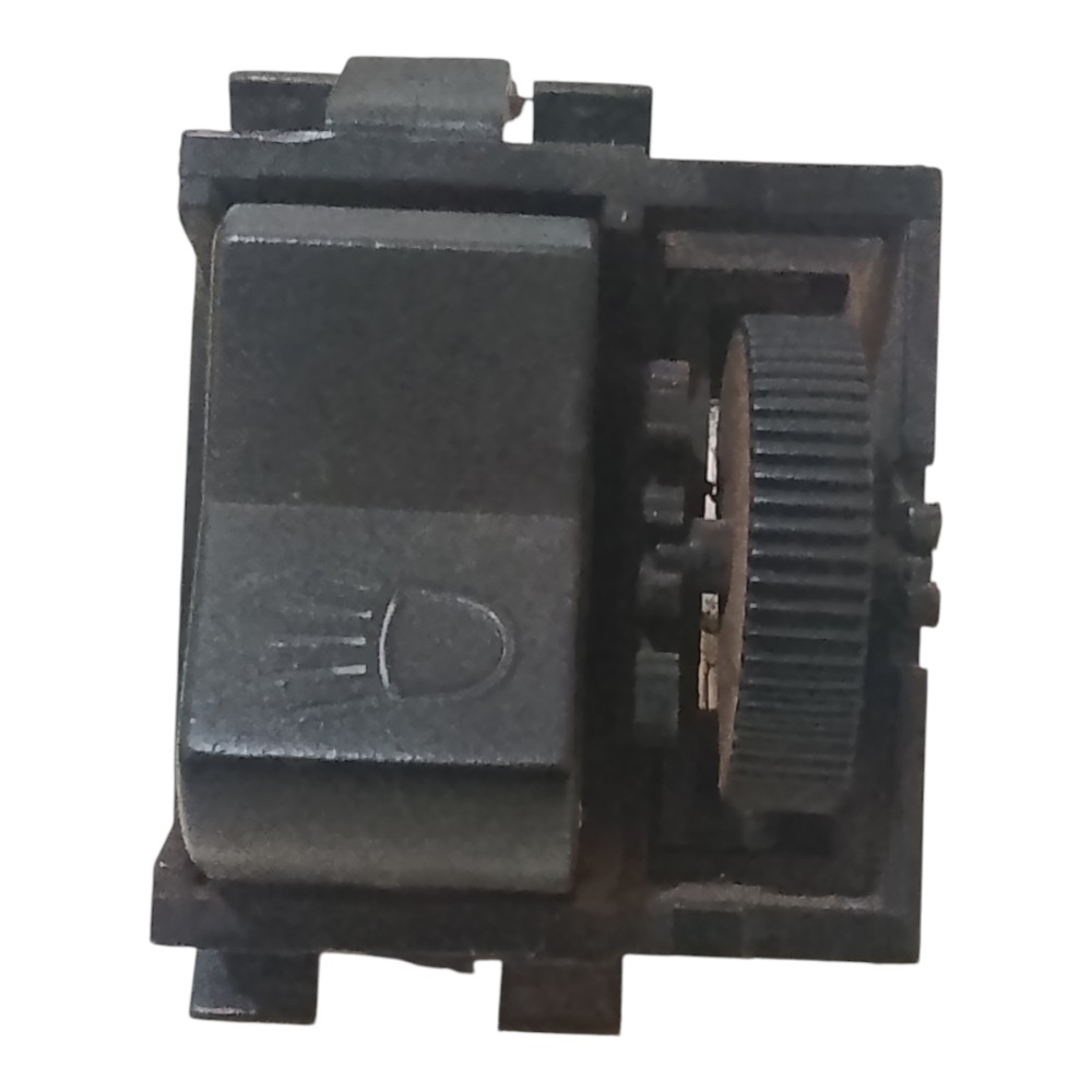 Botão Interruptor Luz Farol Alto Baixo Gol G1 Parati 84 85 Preto
