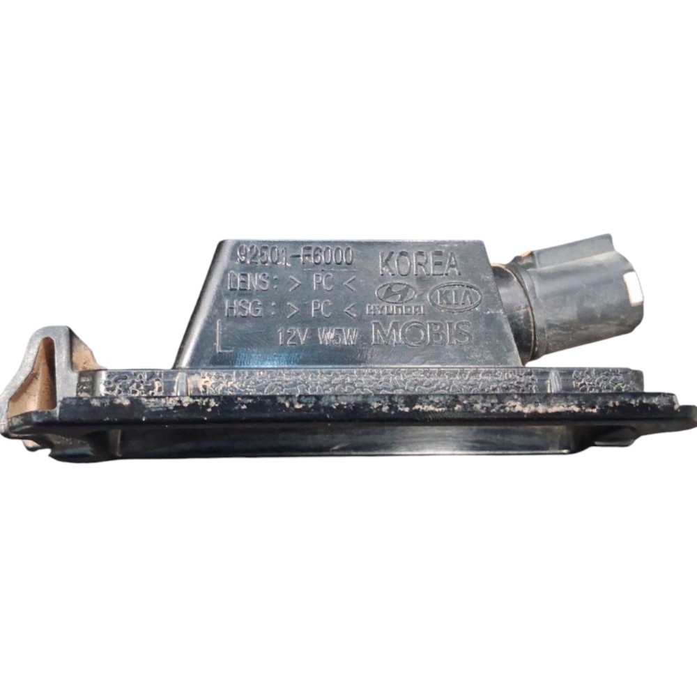Luz Placa Traseira Hyundai Hb20 2020 2021 2022 92501f6000 2