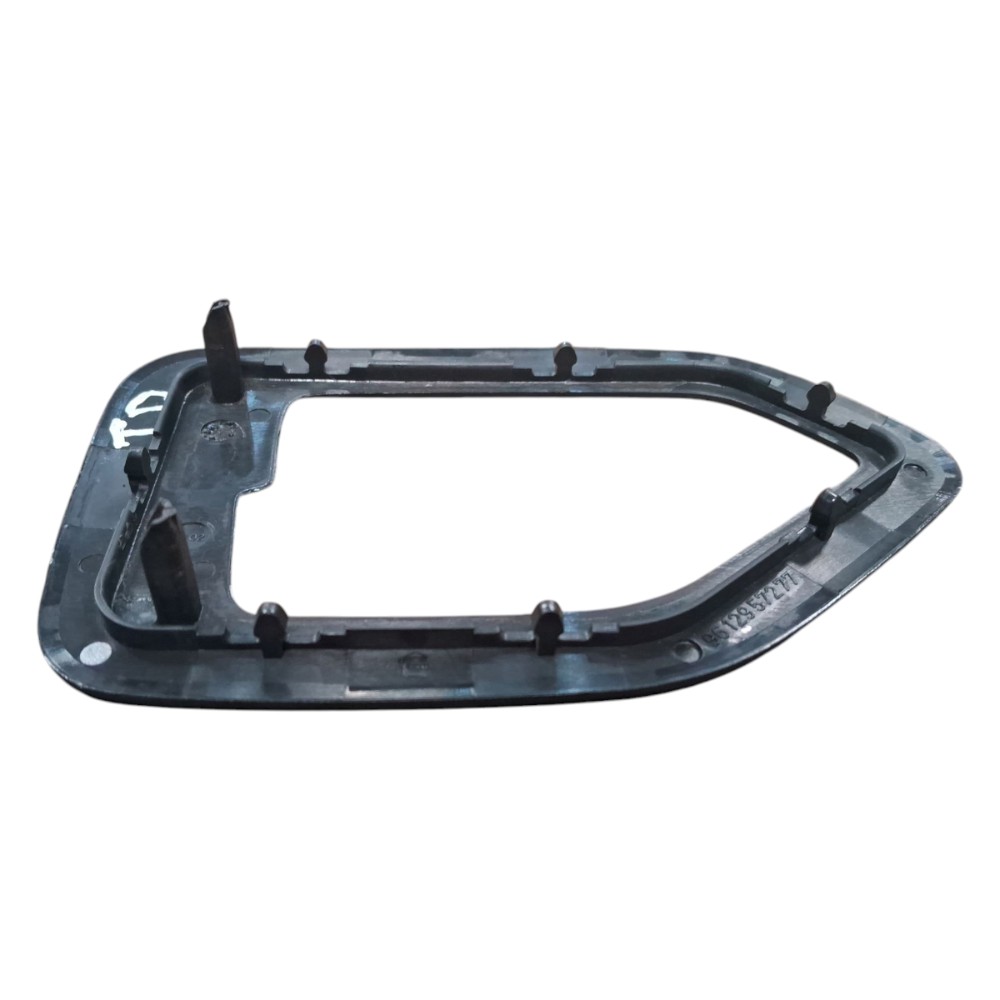 Moldura Maçaneta Interna Porta Traseira Direita Peugeot 405 Cinza Traseira 3